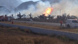 INCENDIO PEMEX GARCÍA