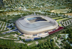 NUEVO ESTADIO DE LOS RAYADOS DEL MONTERREY