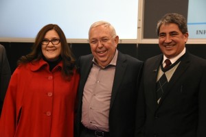 SECRETARIO FERNANDO TURNER CON NUEVO PRESIDENTE DEL CLUSTER AERONAUTICO