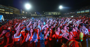 Los estudiantes cantaron cada una de las canciones de El Duelo